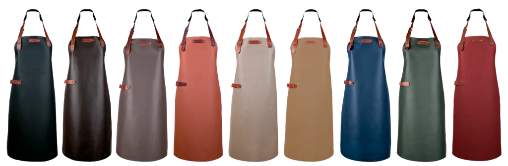 Bovine leren schort - Camel Bovine M - 74 cm