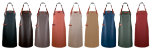 Bovine leather apron - Camel Bovine M - 74 cm