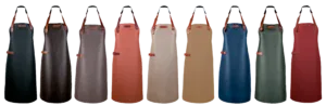 Bovine leren schort - Camel Bovine M - 74 cm