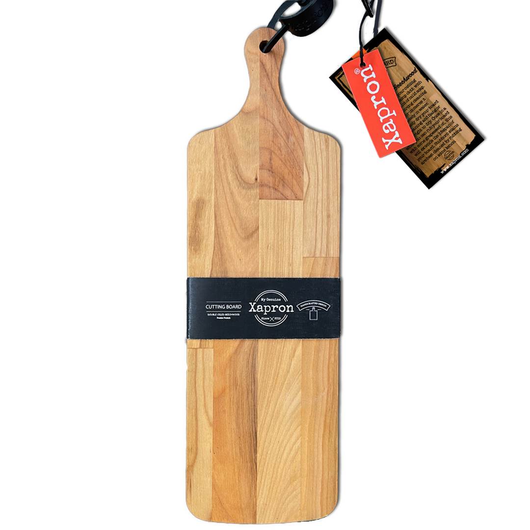 Wooden Board With Paddle Handle