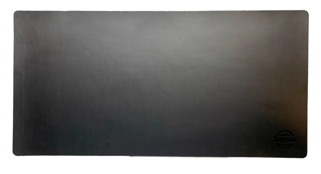 Leren Bureaulegger - Zwart 80x40 cm