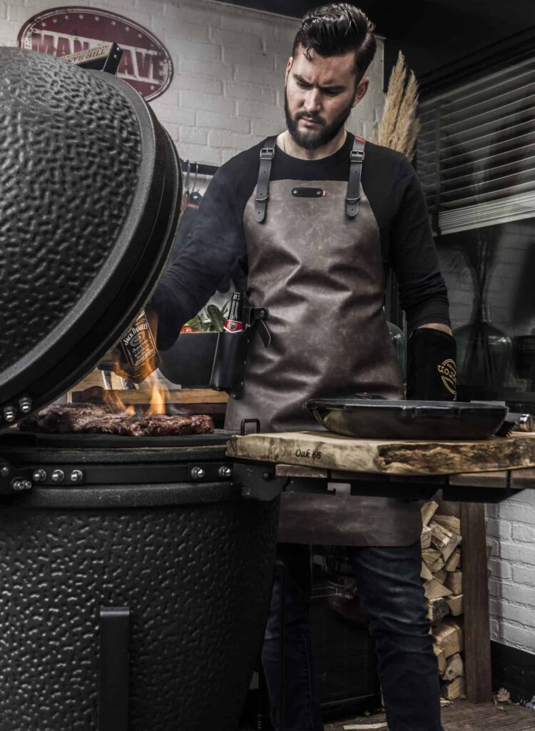 New York Apron - Bruin M - 74 cm