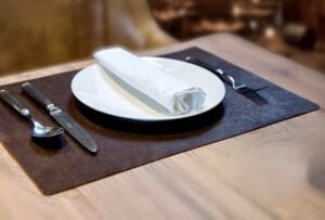 Placemats Bovine (Set 4 pieces) - Black Bovine