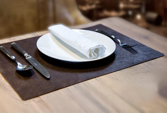 Placemats Bovine (Set 4 pieces) - Black Bovine