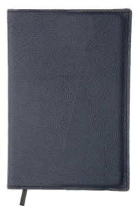 Leren notitie boekje - Black Bovine