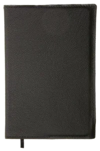 Leren notitie boekje - Black Bovine