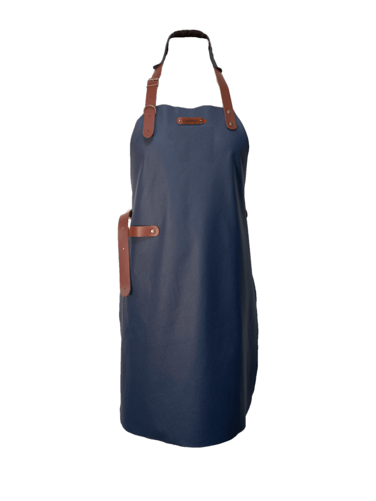 Bovine leren schort - Red Bovine M - 74 cm