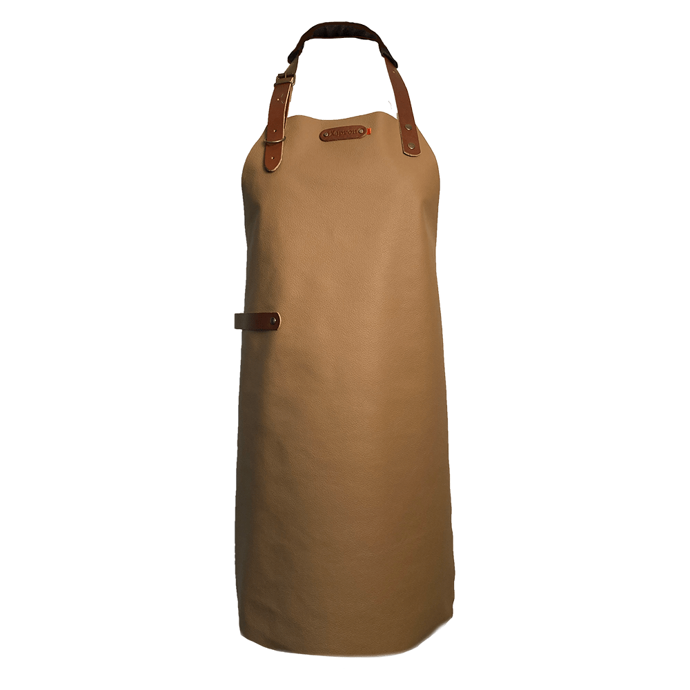 Bovine leren schort - Red Bovine M - 74 cm