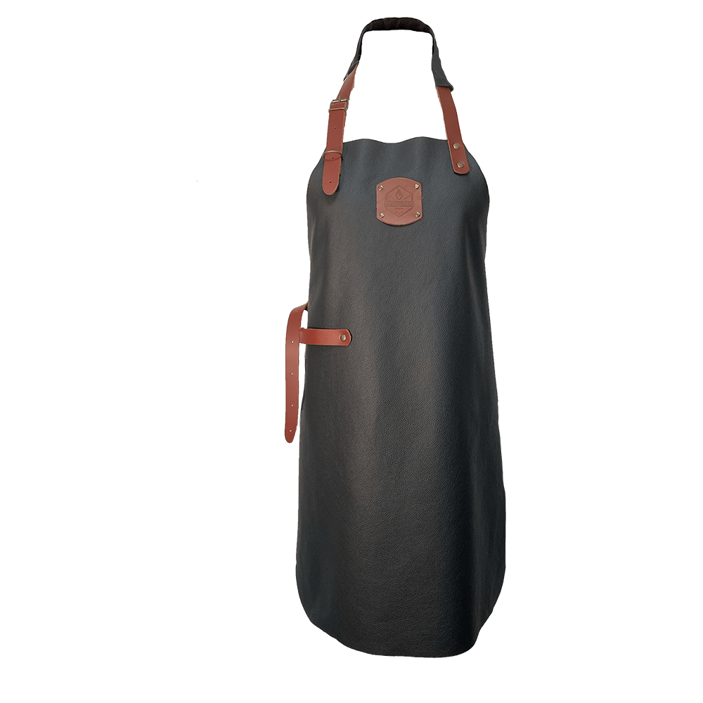 Bovine leren schort - Red Bovine M - 74 cm