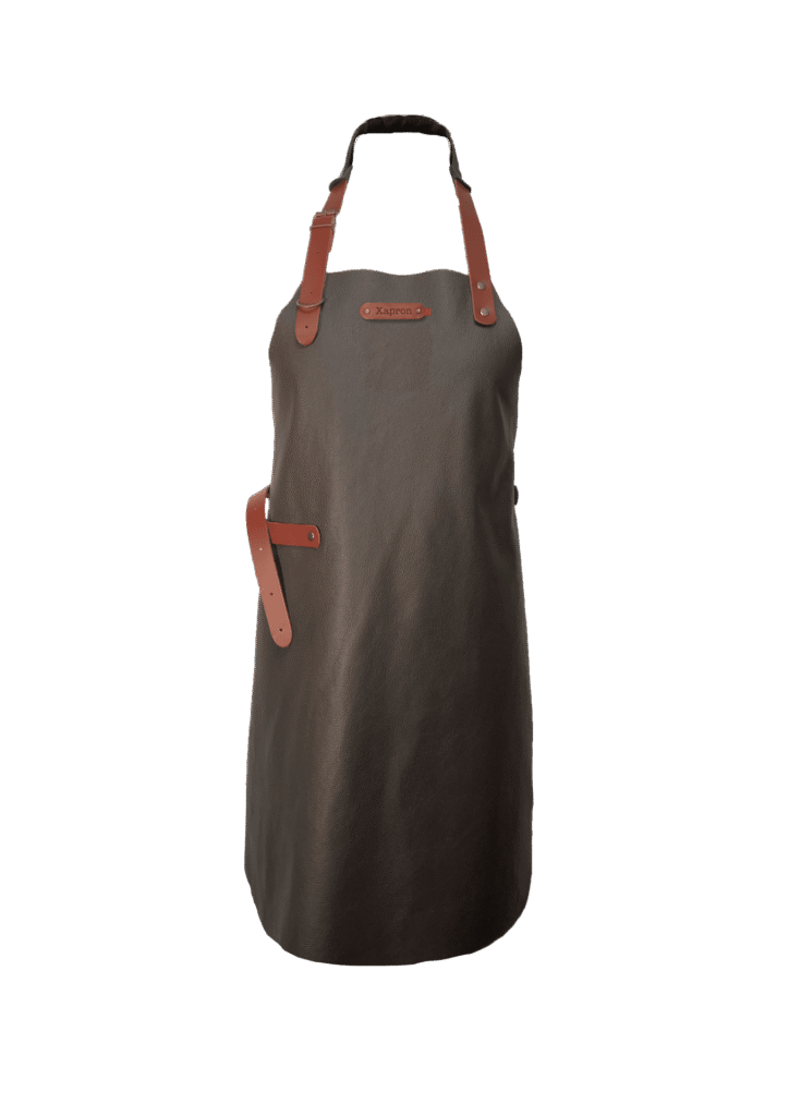 Bovine leren schort - Red Bovine M - 74 cm