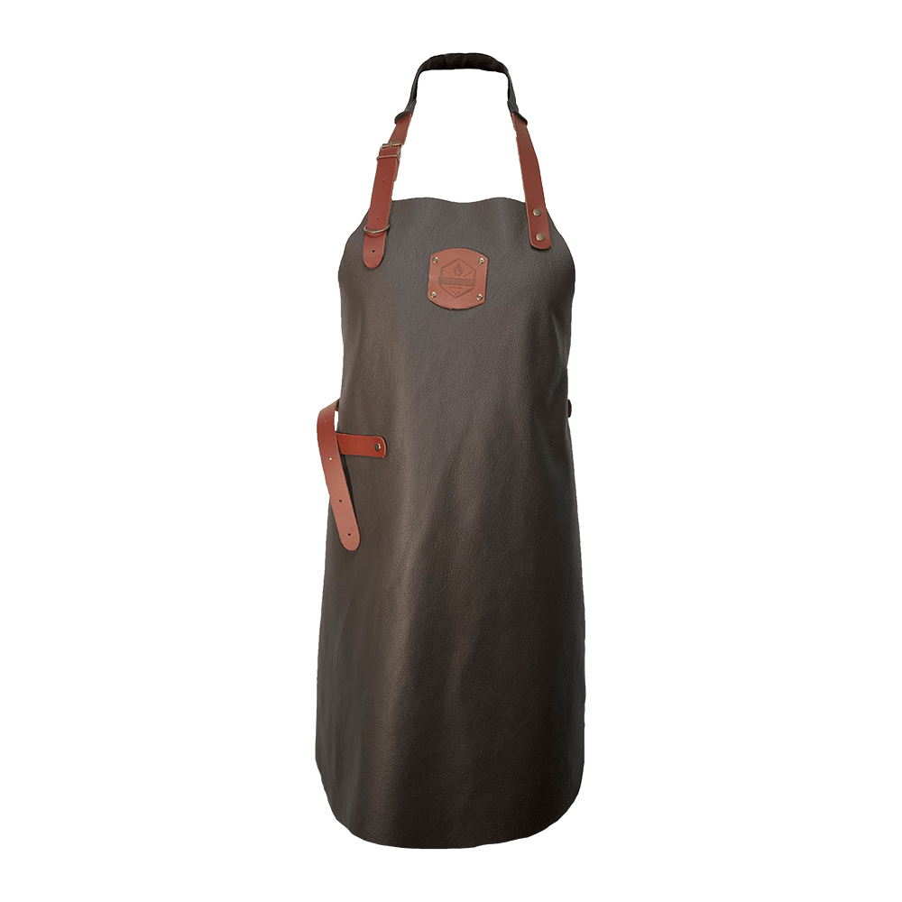 Bovine leren schort - Red Bovine M - 74 cm