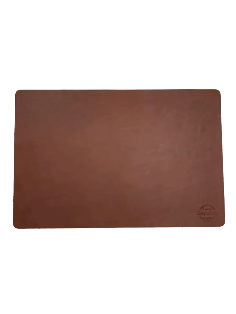 Leren Bureaulegger - Bruin 80x40 cm
