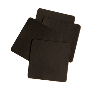 Mistral Square Leather Coasters