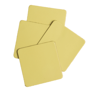 Mistral Square Leather Coasters