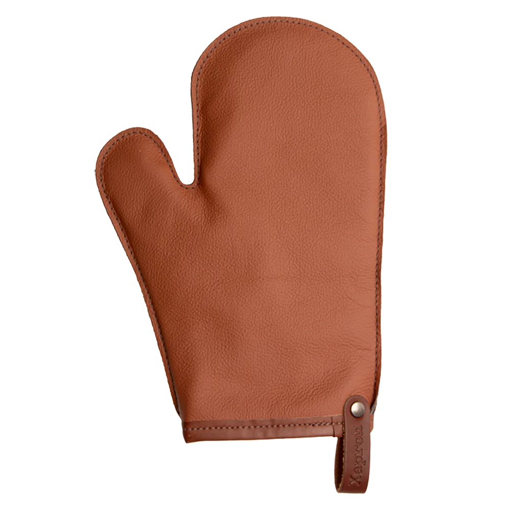 Bovine leren ovenwant - Navy Bovine