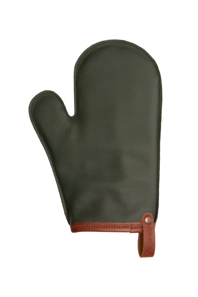 Bovine leren ovenwant - Navy Bovine