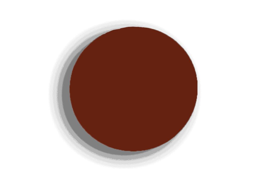 Placemat Mistral Round (p.p) - Rood