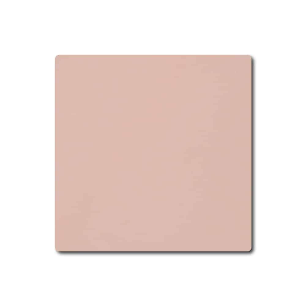 Mistral Leather coasters square - dark green