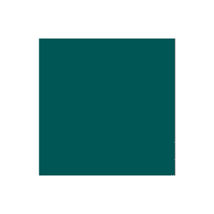 Mistral Leather coasters square - dark green