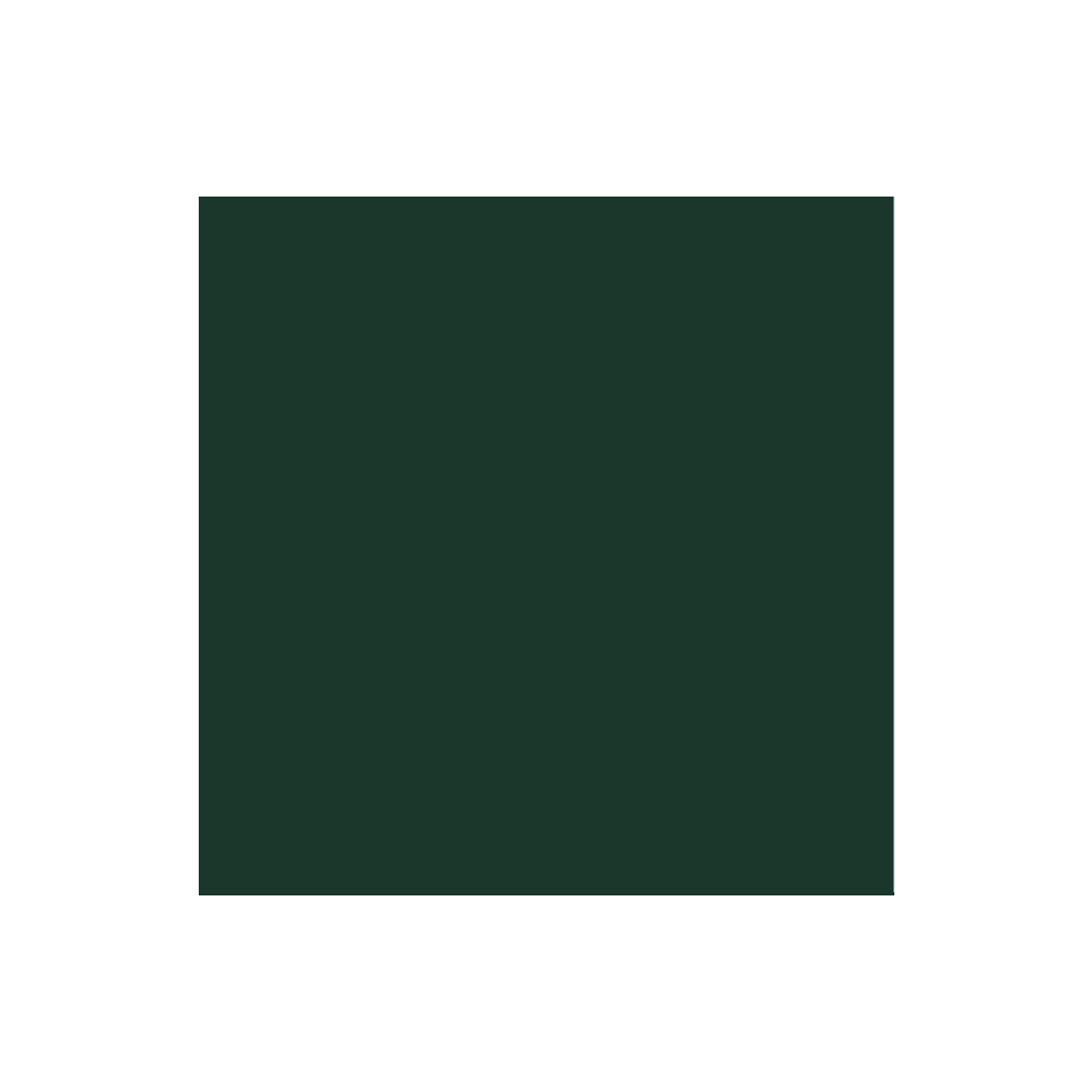 Mistral Leather coasters square - dark green