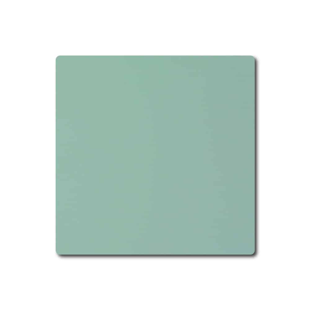 Mistral Leather coasters square - dark green
