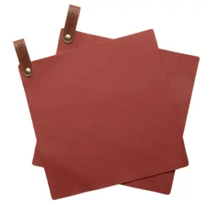 Bovine leren pannenlappen - Red Bovine