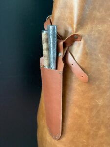 Messerhalter für 2 Messer – Braun