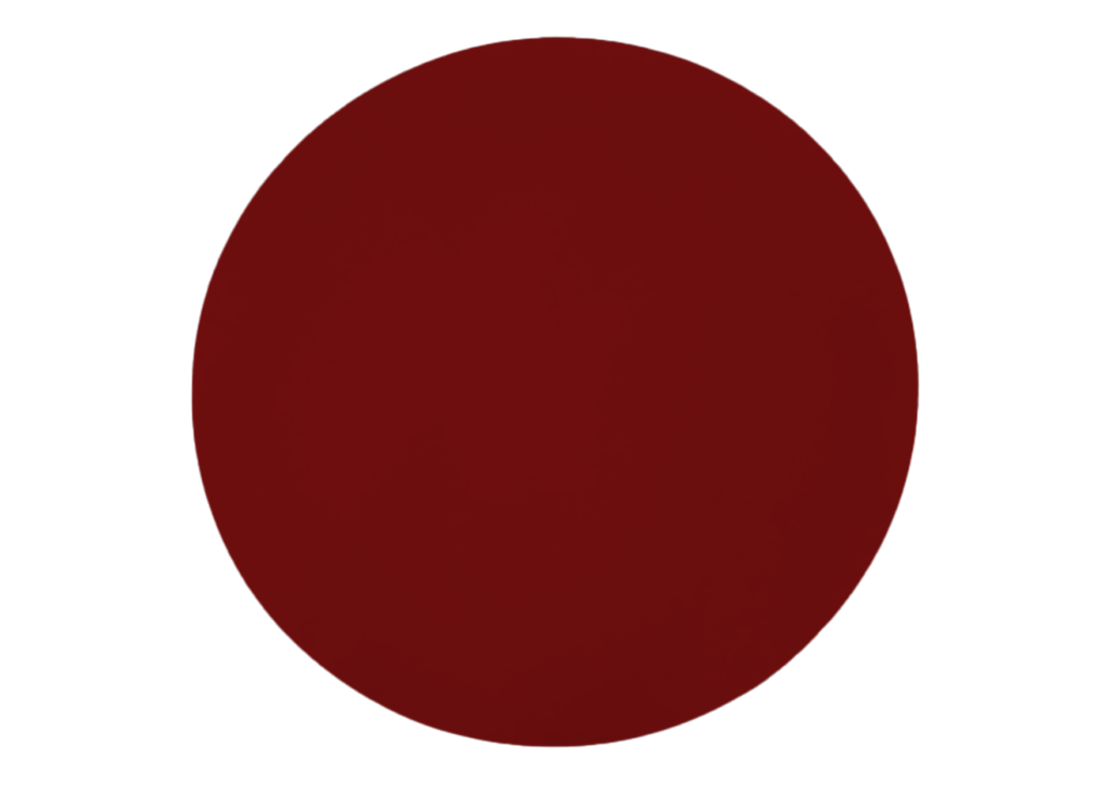 Placemat Mistral Round (p.p) - Rood
