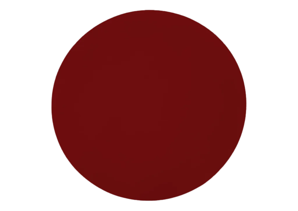 Placemat Mistral Round (p.p) - Rood