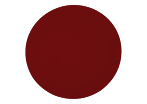 Placemat Mistral Round (p.p) - Rood