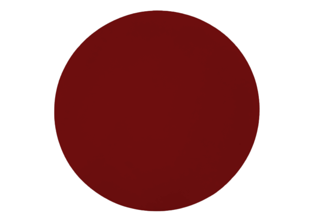 Placemat Mistral Round (p.p) - Rood