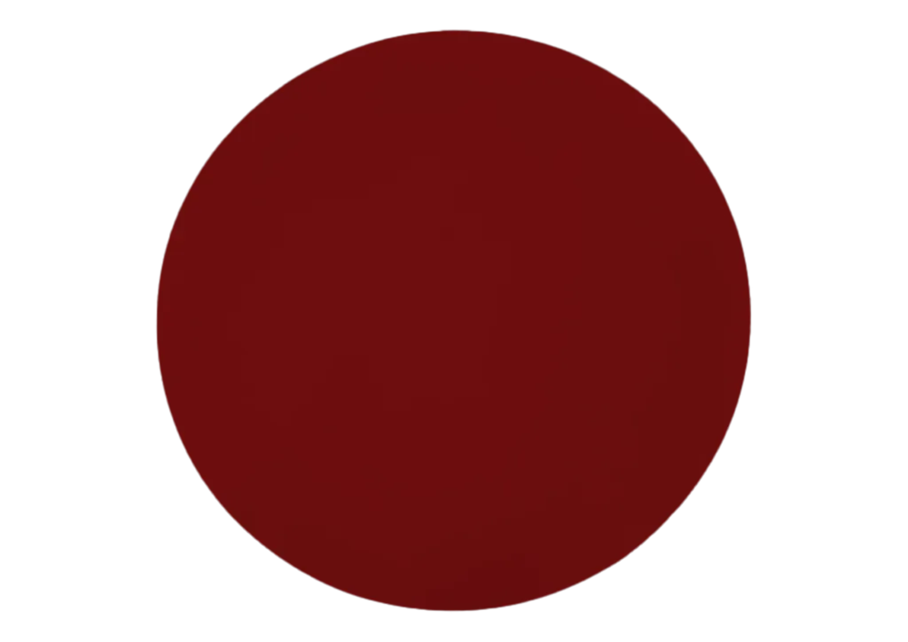 Placemat Mistral Round (p.p) - Rood