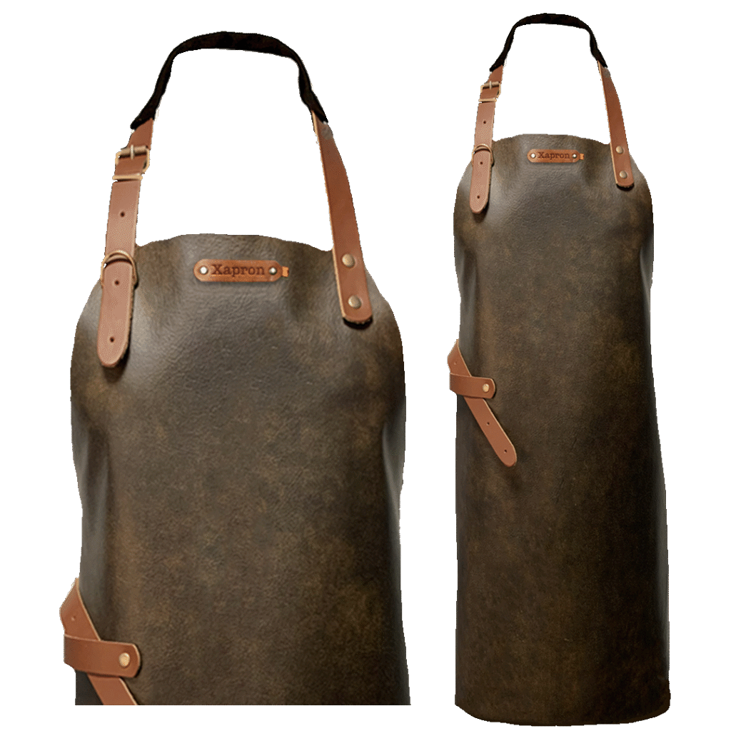 Schürze Atlanta - Kastanie M - 74 cm