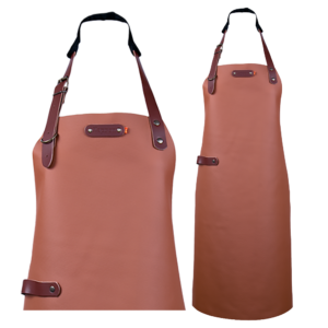 Schort Bovine met schouderbanden - Cognac Bovine M - 74 cm