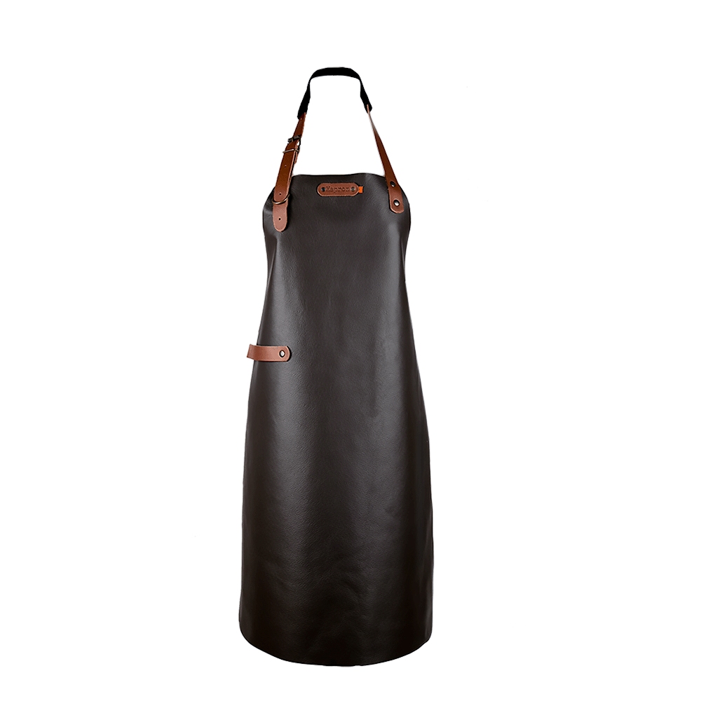 Bovine leren schort - Red Bovine M - 74 cm