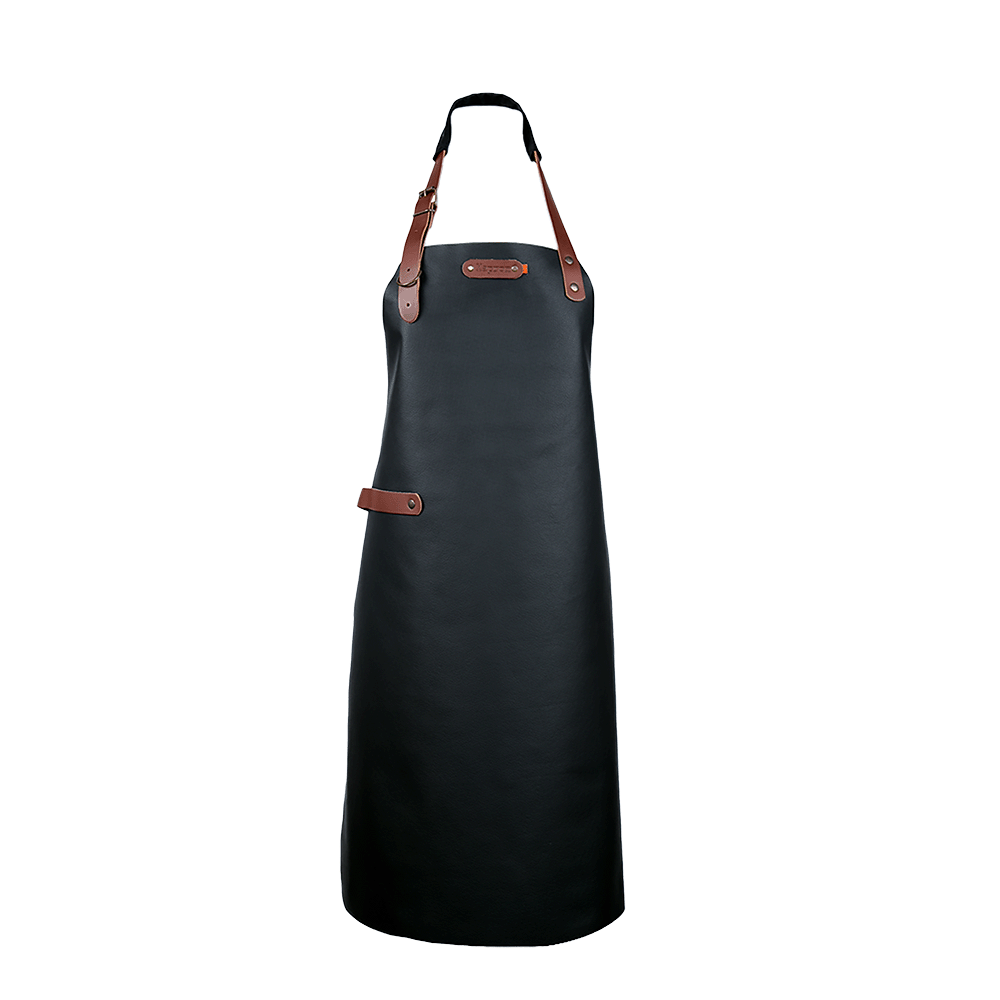 Bovine leren schort - Red Bovine M - 74 cm