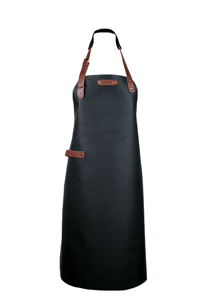 Bovine leren schort - Red Bovine M - 74 cm