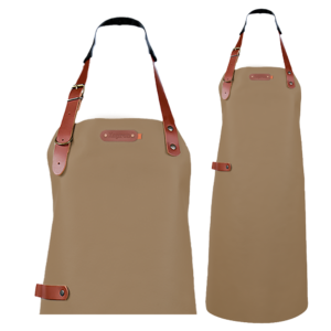 Schort Bovine met schouderbanden - Cognac Bovine M - 74 cm