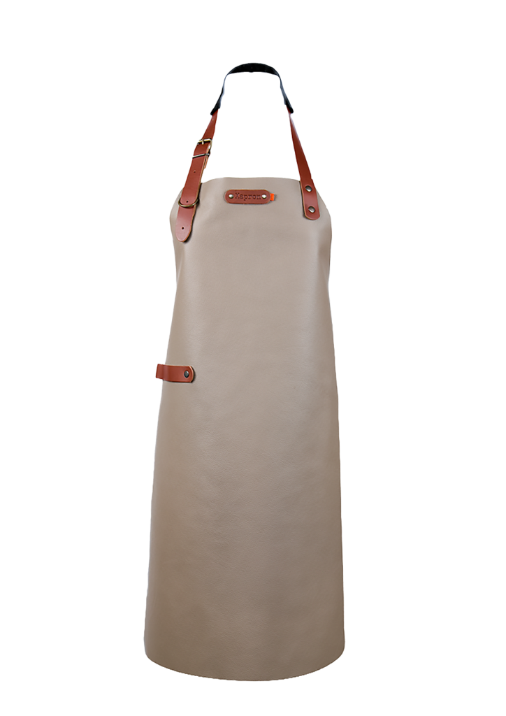 Bovine leren schort - Red Bovine M - 74 cm