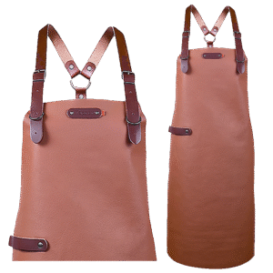Schort Bovine met schouderbanden - Cognac Bovine M - 74 cm