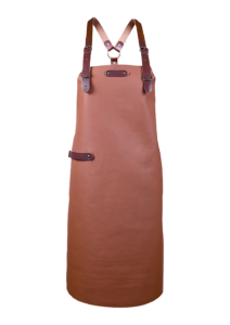 Schort Bovine met schouderbanden - Cognac Bovine M - 74 cm