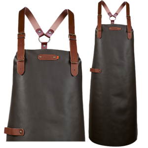 Schort Bovine met schouderbanden - Cognac Bovine M - 74 cm