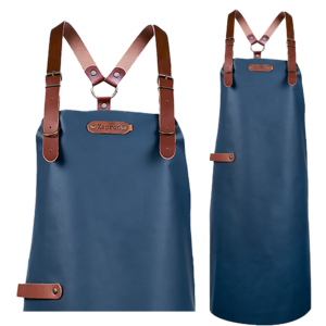 Schort Bovine met schouderbanden - Cognac Bovine M - 74 cm