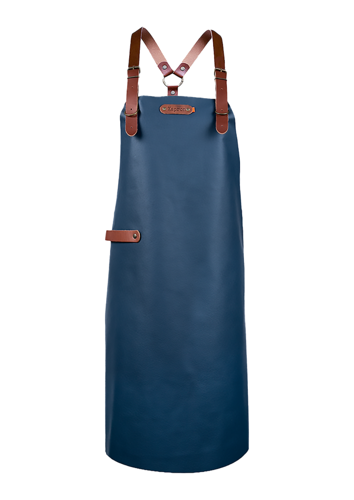 Schort Bovine met schouderbanden - Cognac Bovine M - 74 cm