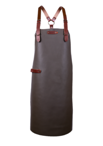 Schort Bovine met schouderbanden - Cognac Bovine M - 74 cm