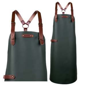 Schort Bovine met schouderbanden - Cognac Bovine M - 74 cm