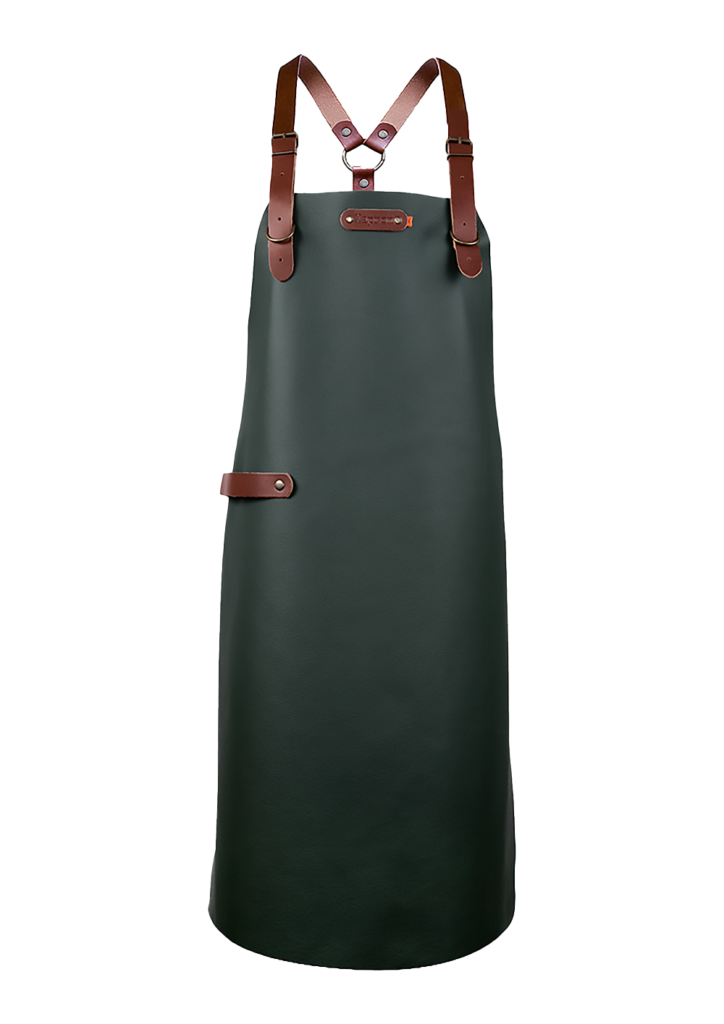 Schort Bovine met schouderbanden - Cognac Bovine M - 74 cm