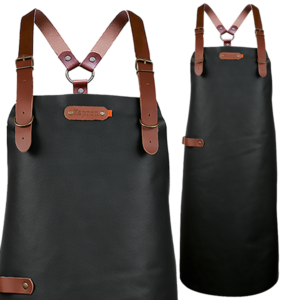 Schort Bovine met schouderbanden - Cognac Bovine M - 74 cm