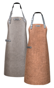 Miami leren schort - Bruin XL - 89 cm