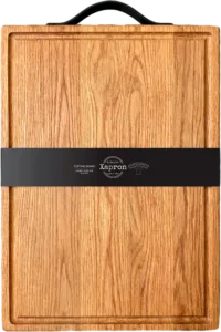 Eiken snijplank met greep 60x40x4 cm, grootste maat van Xapron